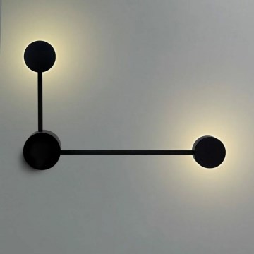 LED аплик JOY 2xGX53/6W/230V черен