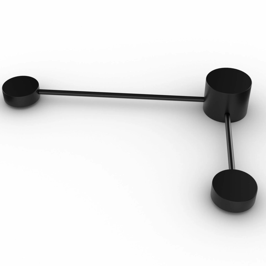 LED аплик JOY 2xGX53/6W/230V черен