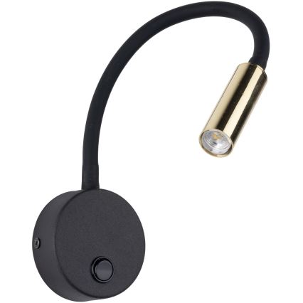 LED Аплик LAGOS 1xG9/3W/230V 4000K черен/златист