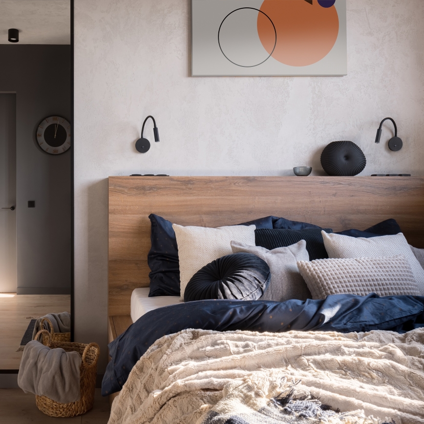 LED Аплик LAGOS 1xG9/3W/230V 4000K черен