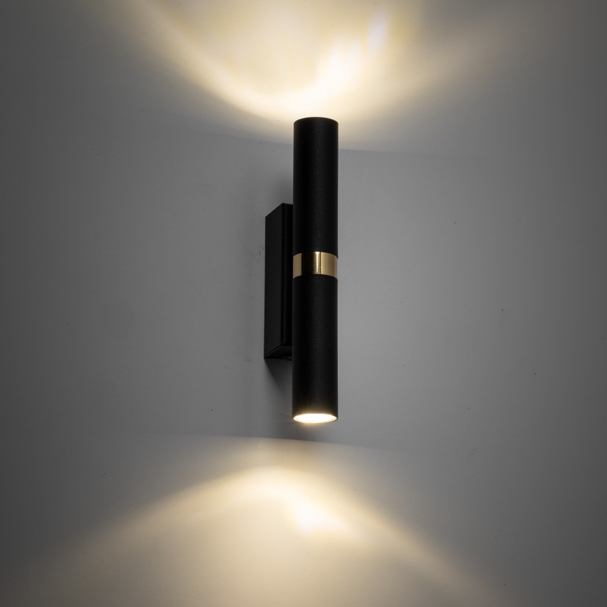 LED аплик LAGOS 2xG9/3W/230V 4000K черен/златист