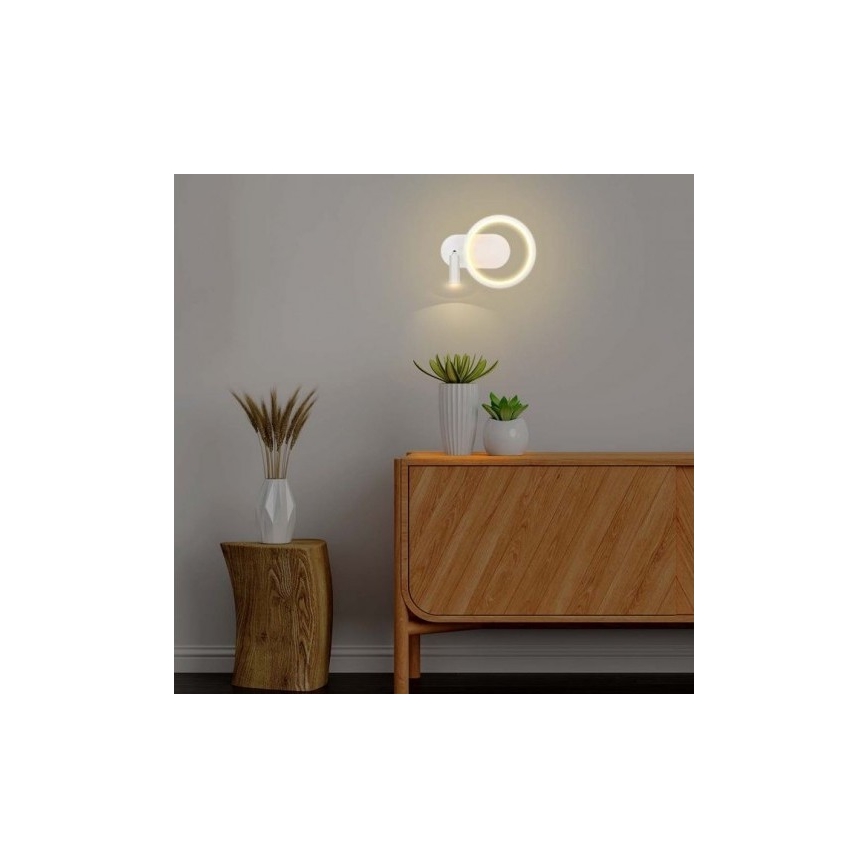 LED аплик LED/14W/230V 4000K бял