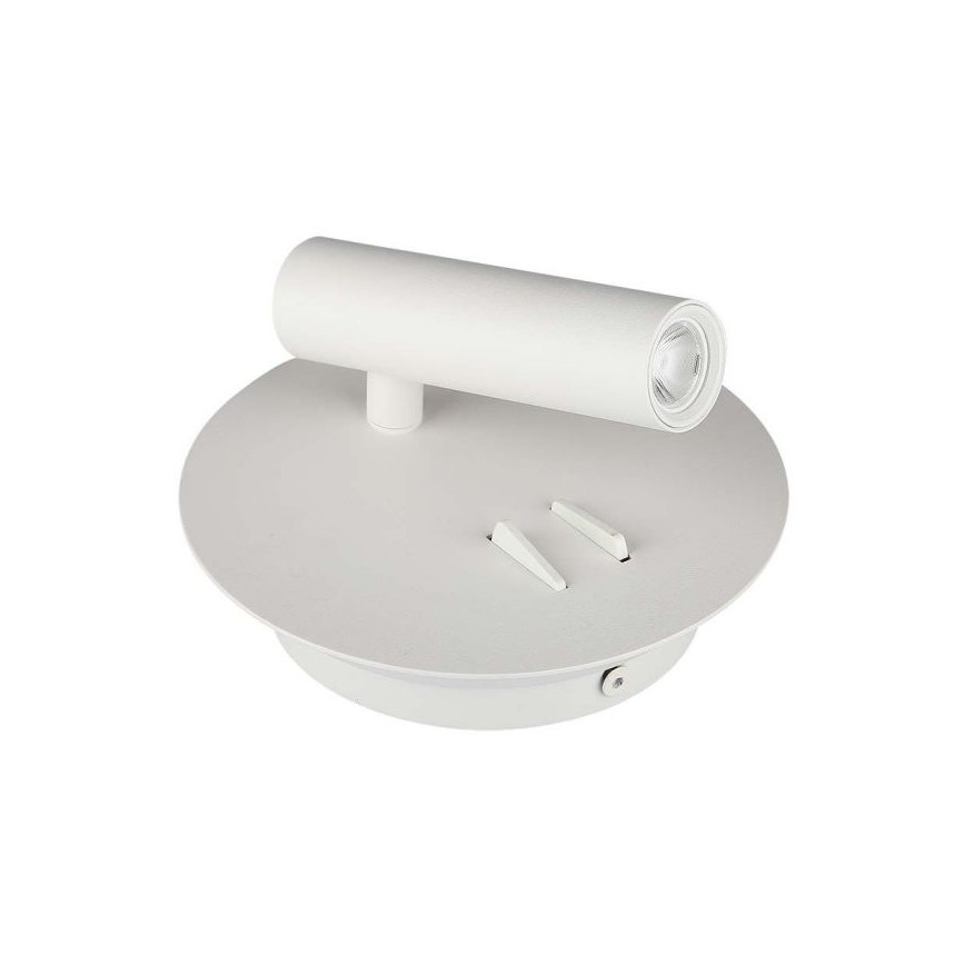 LED аплик LED/3W/230V + LED/6W/230V 3000K бял