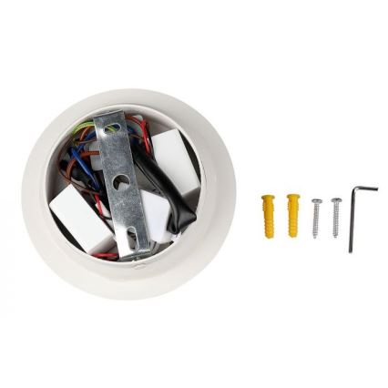 LED аплик LED/3W/230V + LED/6W/230V 3000K бял