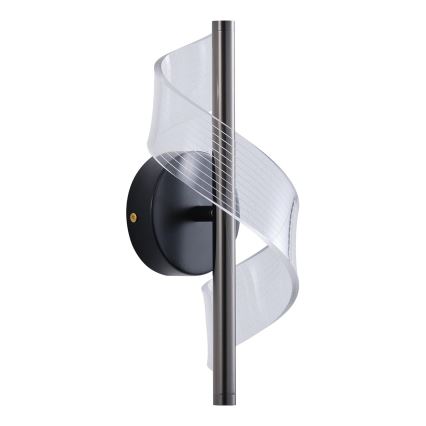 LED аплик LED/8W/230V 3000K черен