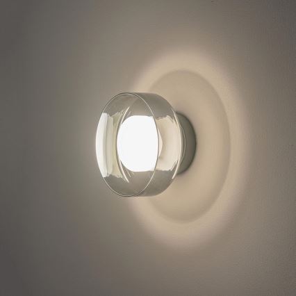 LED аплик LED/8W/230V 3000K черен/опушен