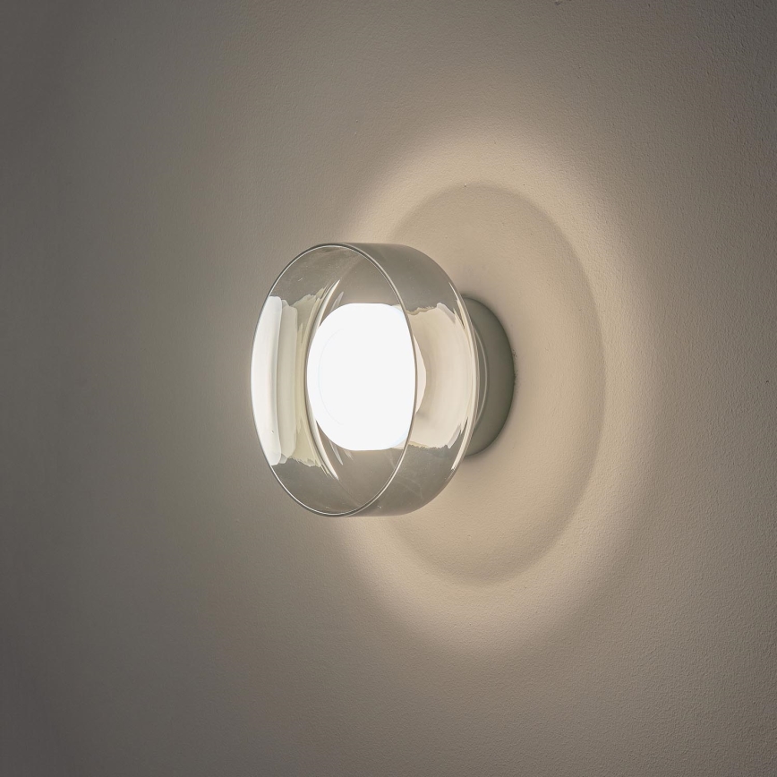LED аплик LED/8W/230V 3000K черен/опушен