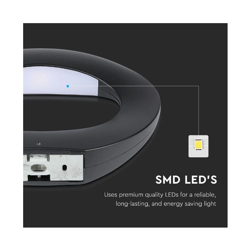 LED Аплик LED/9W/230V