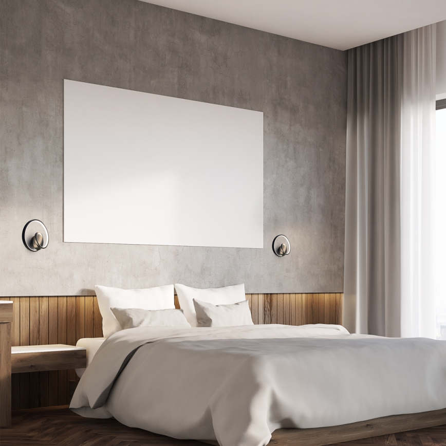 LED аплик LUCERO LED/13W/230V черен