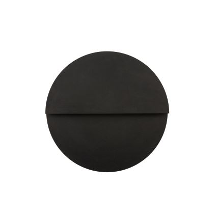 LED аплик LUNA LED/7W/230V Ø 26 см черен