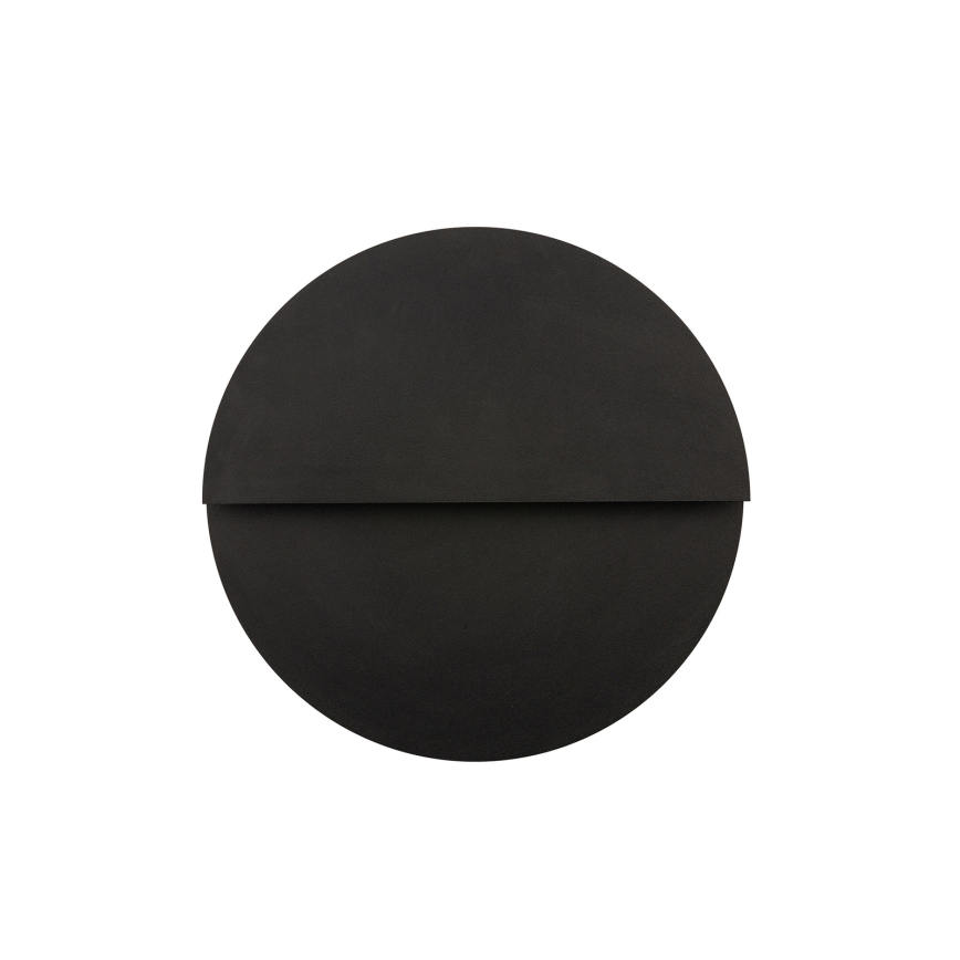 LED аплик LUNA LED/7W/230V Ø 26 см черен
