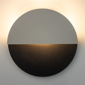 LED аплик LUNA LED/7W/230V Ø 36 см черен/бежов