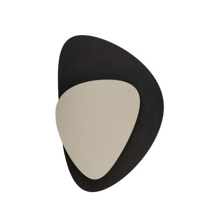 LED аплик PEDRA LED/7W/230V черен/бежов