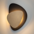 LED аплик PEDRA LED/7W/230V черен/бежов