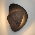 LED аплик PEDRA LED/7W/230V черен/кафяв