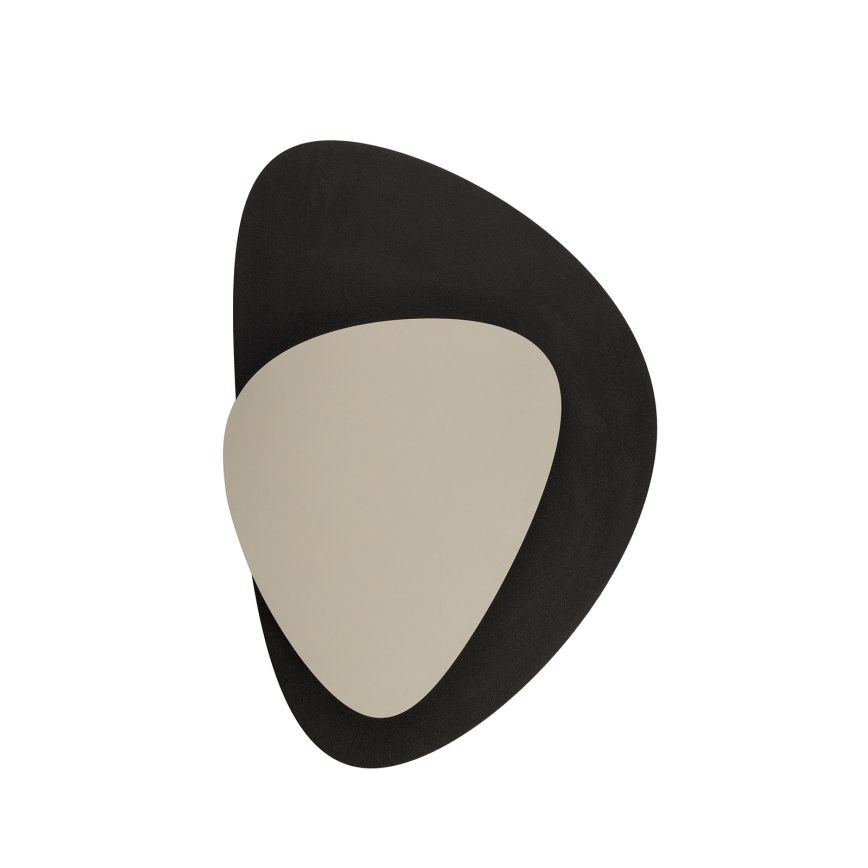 LED аплик PEDRA LED/7W/230V черен/бежов