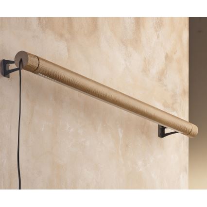 LED аплик ROLLO LED/30W/230V дърво