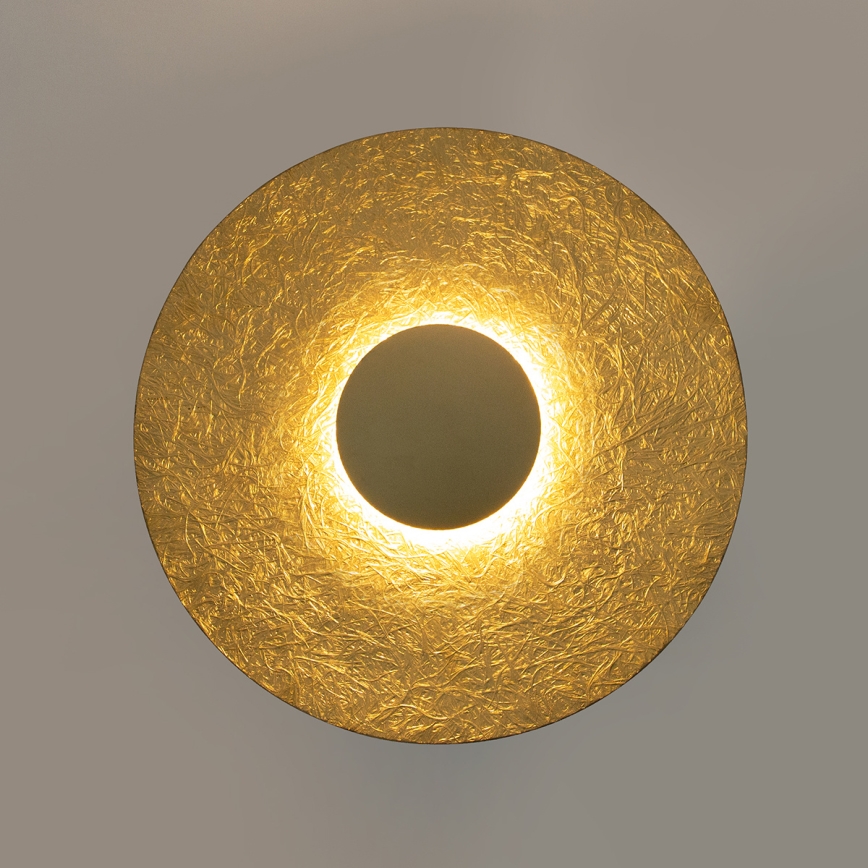 LED аплик SOLE LED/7W/230V Ø 44 см златист