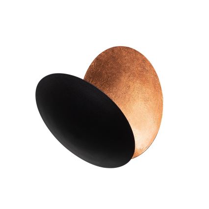 LED аплик YOSMA LED/5W/230V 3000K черен/меден