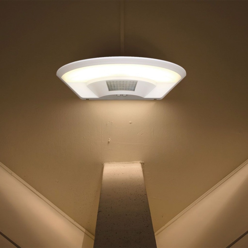 LED Аплик за баня със сензор SAMSUNG CHIP LED/10W/230V 4000K IP54 бял