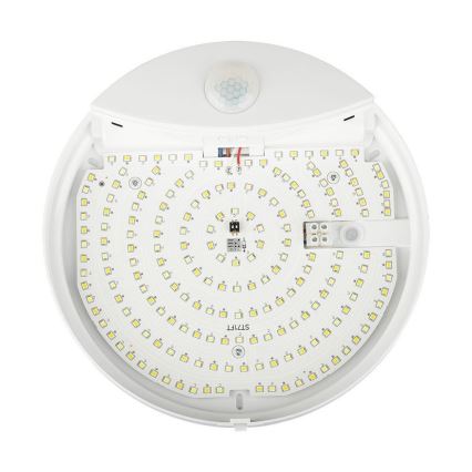 LED Аплик за баня със сензор SAMSUNG CHIP LED/15W/230V 3000/4000/6000K IP44 бял