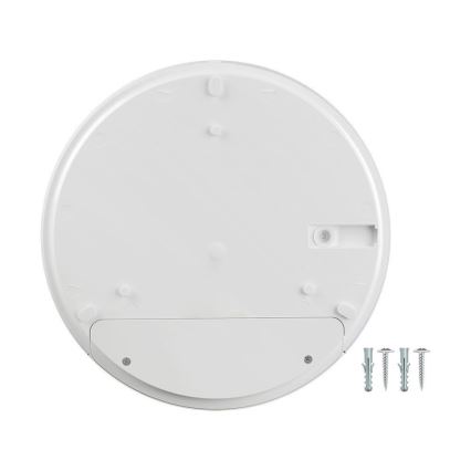 LED Аплик за баня със сензор SAMSUNG CHIP LED/15W/230V 3000/4000/6000K IP44 бял