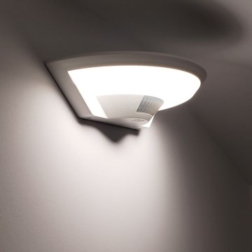 LED Аплик за баня със сензор SAMSUNG CHIP LED/10W/230V 4000K IP54 бял