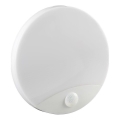 LED Аплик за баня със сензор SAMSUNG CHIP LED/15W/230V 3000/4000/6000K IP44 бял