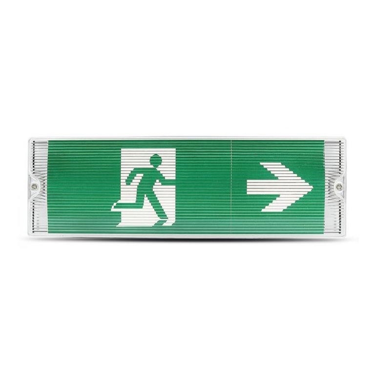 LED Аварийна лампа EMERGENCY EXIT LED/3W/230V IP65 6000K 1200mAh