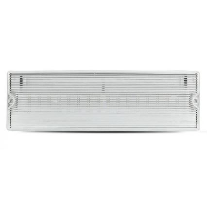 LED Аварийна лампа EMERGENCY EXIT LED/3W/230V IP65 6000K 1200mAh