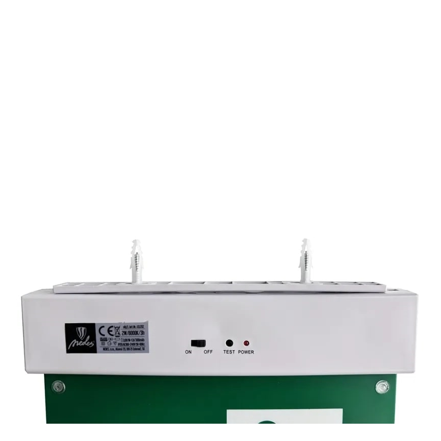 LED Аварийна лампа LED/2W/230V 6000K 300 mAh