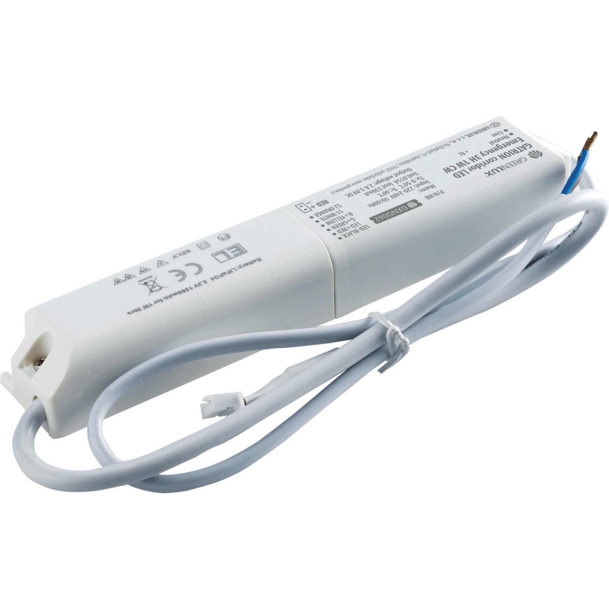 LED Аварийна лампа за окачен таван GATRION LED/1W/230V 6000K