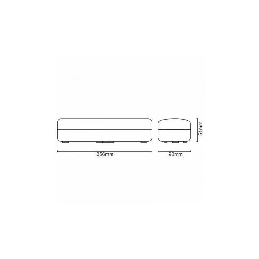 LED аварийна светлина LED / 3W / 230V 6000K