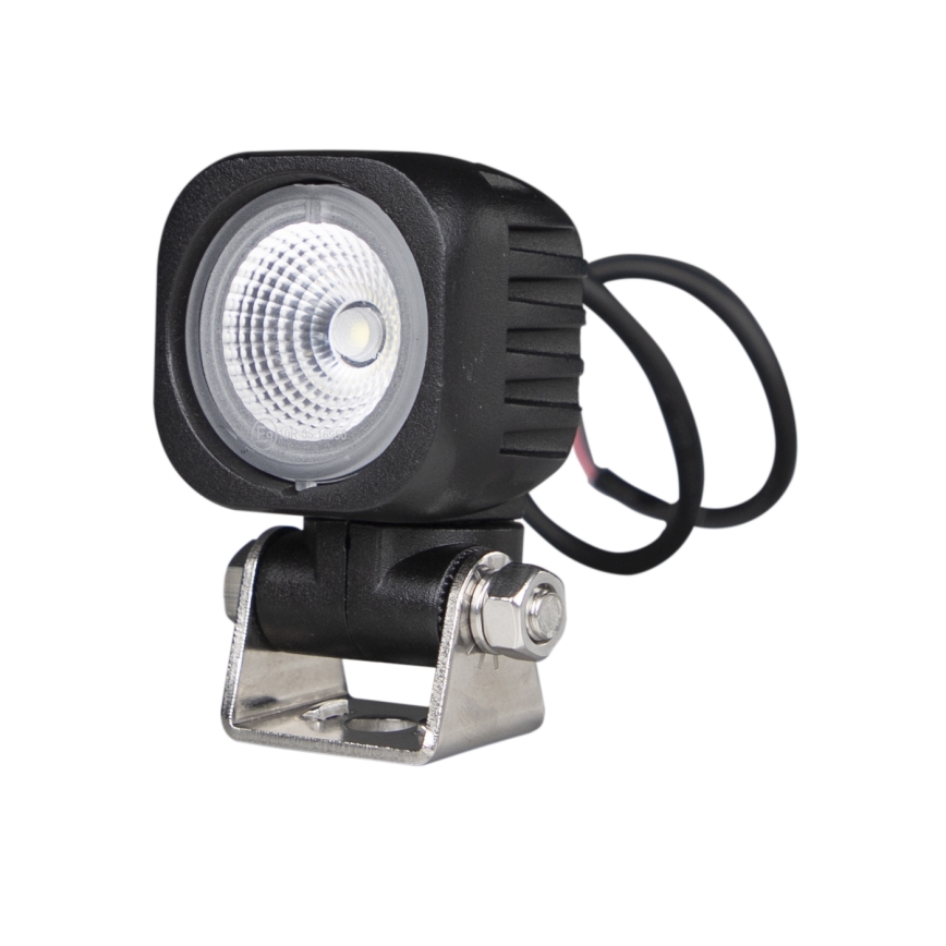 LED Автомобилен прожектор BLACK LED/10W/10-30V IP69 5700K ъглов