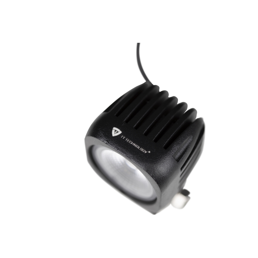 LED Автомобилен прожектор BLACK LED/10W/10-30V IP69 5700K ъглов