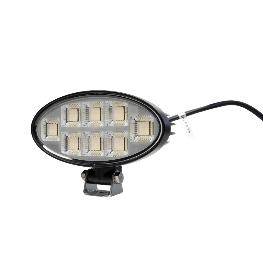LED Автомобилен прожектор BLACK LED/160W/10-30V IP69 5700K овален