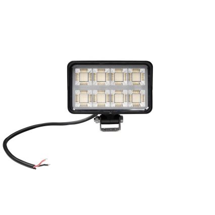 LED Автомобилен прожектор BLACK LED/160W/10-30V IP69 5700K правоъгълен