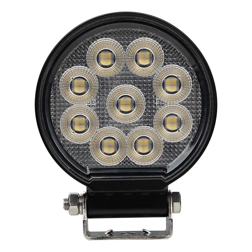 LED Автомобилен прожектор BLACK LED/36W/10-30V IP69 5700K кръгла