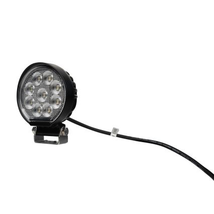 LED Автомобилен прожектор BLACK LED/36W/10-30V IP69 5700K кръгла