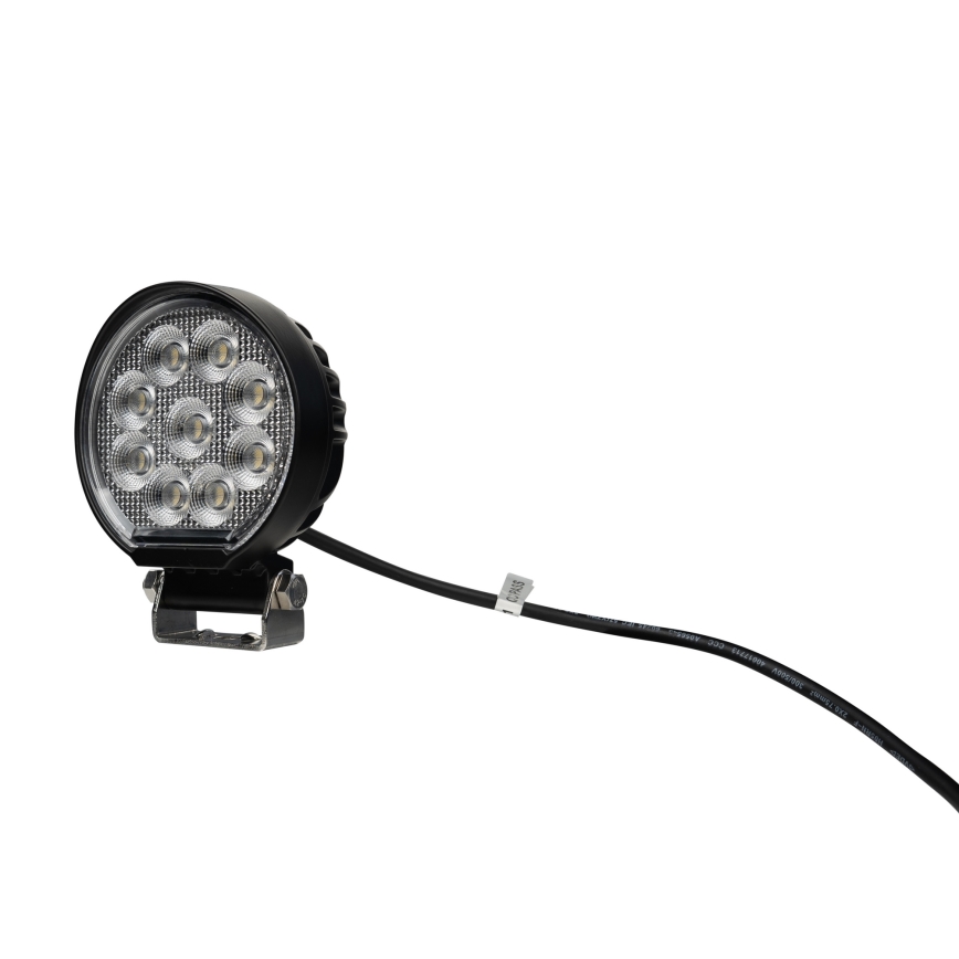 LED Автомобилен прожектор BLACK LED/36W/10-30V IP69 5700K кръгла