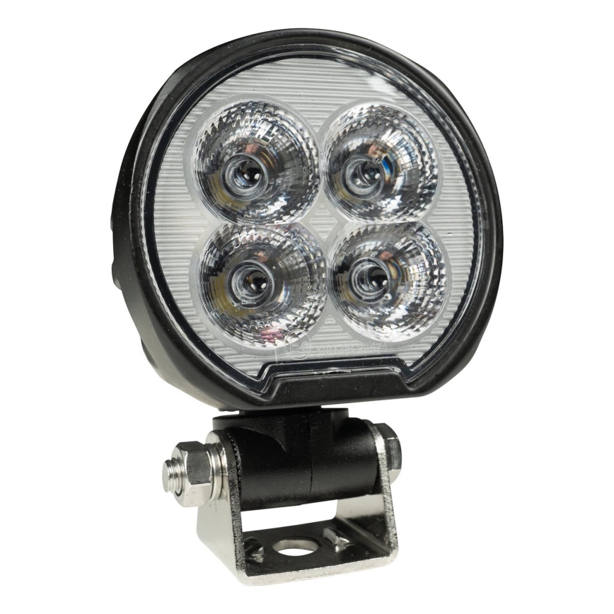 LED Автомобилен прожектор BLACK LED/40W/10-30V IP69 5700K кръгла