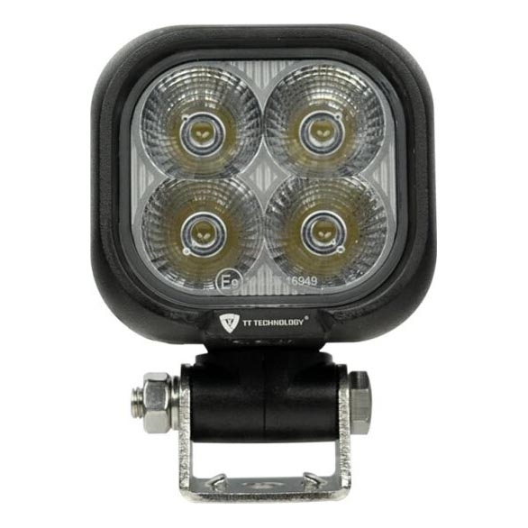 LED Автомобилен прожектор BLACK LED/40W/10-30V IP69 5700K ъглов