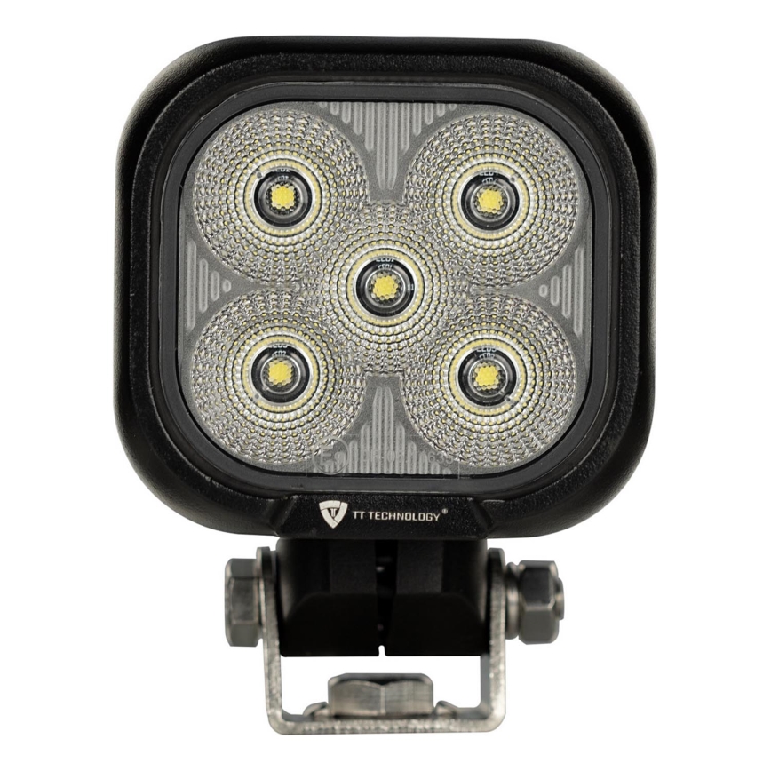 LED Автомобилен прожектор BLACK LED/50W/10-30V IP69 5700K ъглов