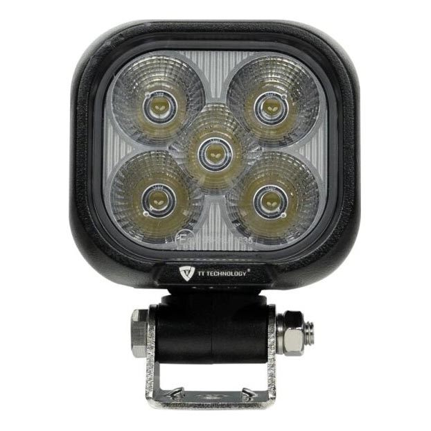 LED Автомобилен прожектор BLACK LED/50W/10-30V IP69 5700K ъглов