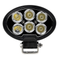 LED Автомобилен прожектор BLACK LED/60W/10-30V IP69 5700K овален