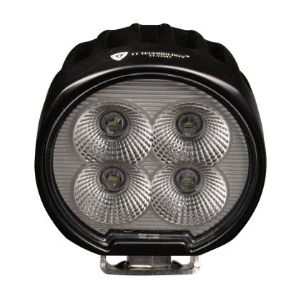 LED точково осветително тяло за автомобил BLACK LED/40W/10-30V IP69 5700K кръгло