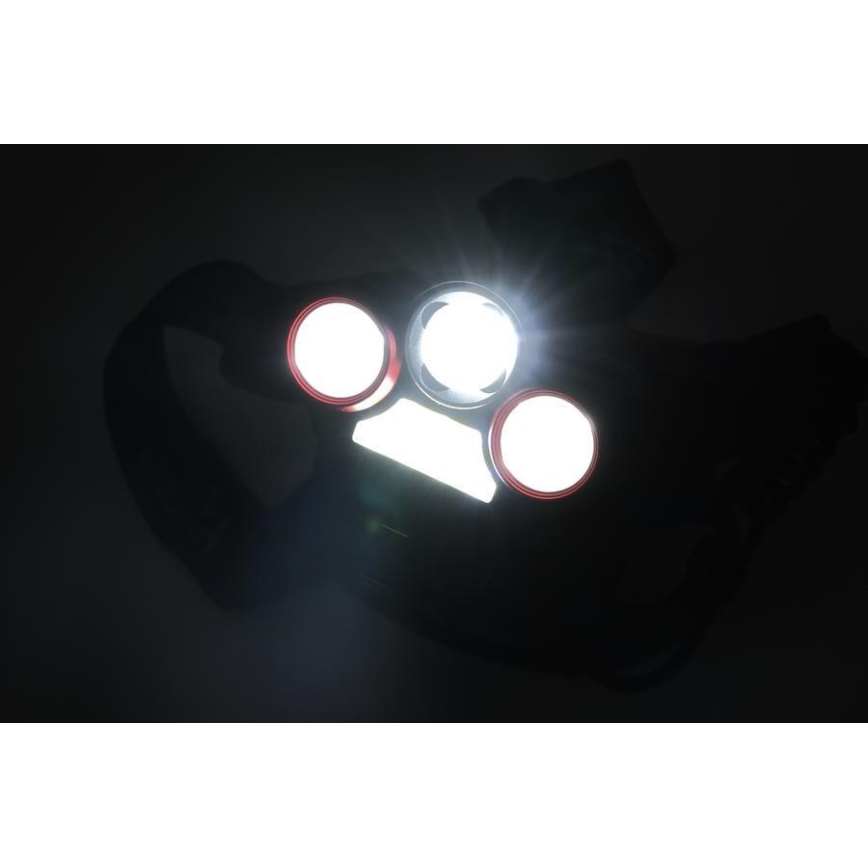 LED Акумулаторен челник LED/USB 670 lm