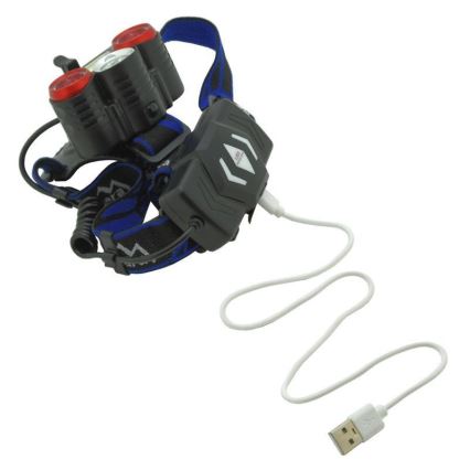 LED Акумулаторен челник LED/USB 670 lm