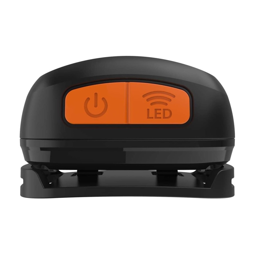 LED Акумулаторен челник с червена лампичка LED/3W/5V