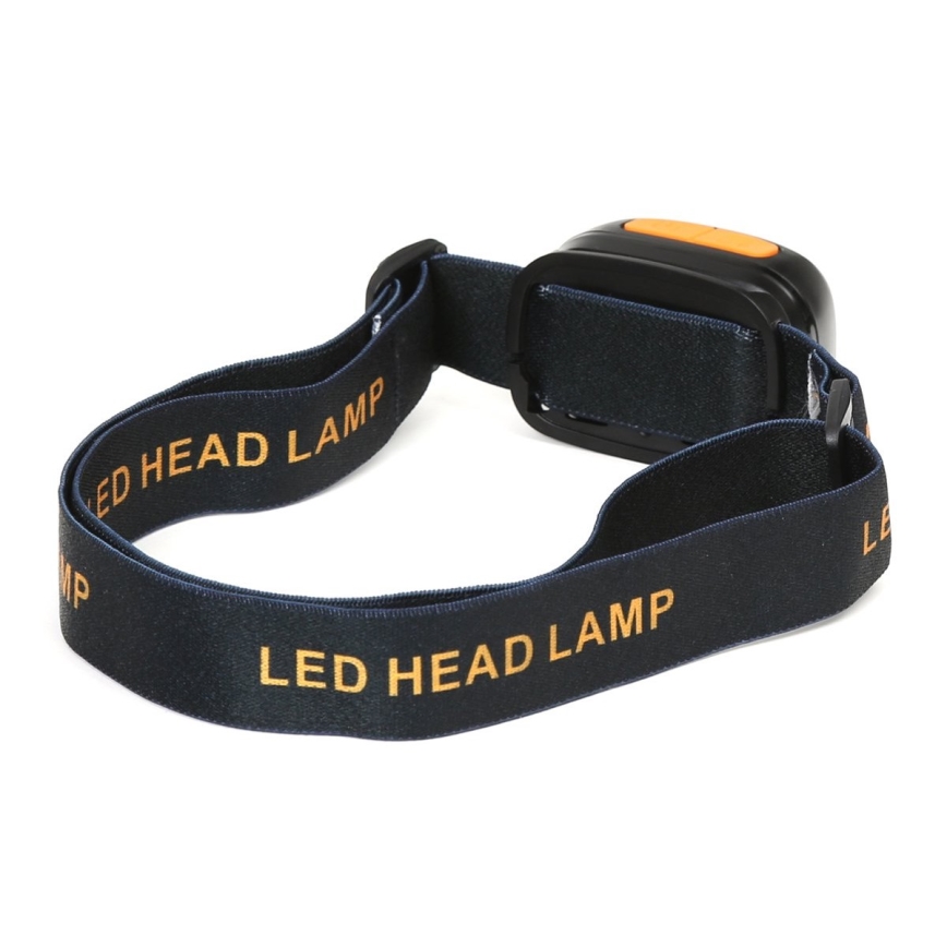 LED Акумулаторен челник с червена лампичка LED/3W/5V